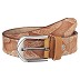 Men's Genuine Leather Belts - Tan